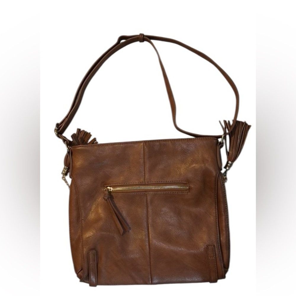 MMS Design Studio adjustable crossbody bag tassels Preowned